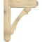 Ekena Millwork Olympic Craftsman Rough Sawn Bracket w/ Offset Brace, Douglas Fir, 8"W x 30"D x 36"H BKT0806X30X36OLY04RDF - alternate 4